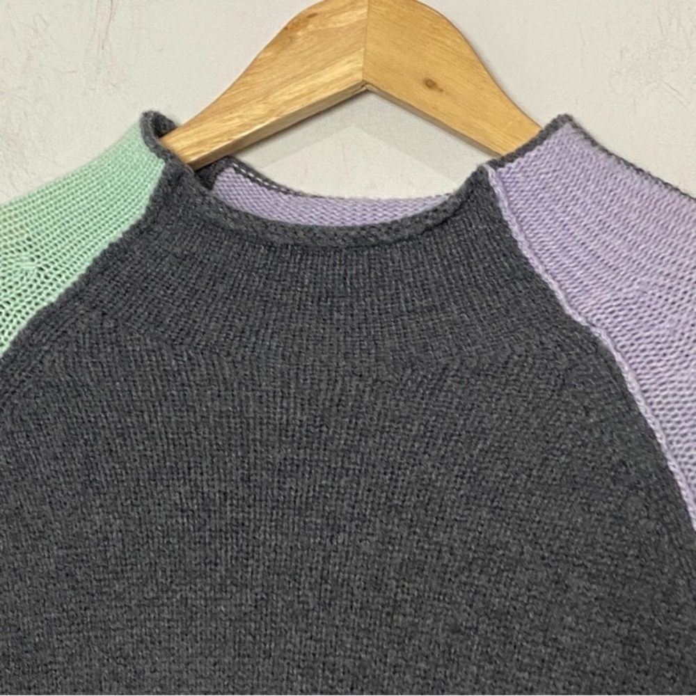 Zaket & Plover Color Block Check Sweater - image 4